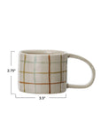 12 oz. Hand-Painted Stoneware Mug