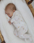 Sunny Days Bamboo Zip Romper