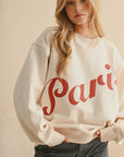 Paris Patch Sweatshirt