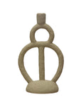 Resin Taper Holder, Matte Cream Color