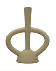 Resin Taper Holder, Matte Cream Color