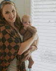 Mocha Bamboo Zipper Romper