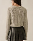 Confetti Button-Front Cardigan Sweater