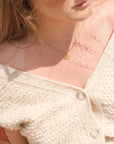 Flutter Necklace - 18K Gold Plated