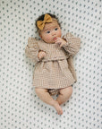 Gingham Ruffle Bloomer Set