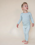 Bamboo Sage Gingham Two Piece Pajamas