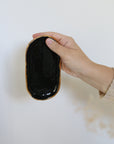 Midnight Oval Tray
