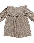 Gingham Ruffle Dress