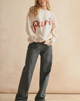 Paris Patch Sweatshirt