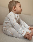 Sunny Days Bamboo Zip Romper