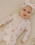 Butterfly | Bamboo Zipper Pajamas