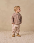 QUINCY MAE UTILITY JACKET ALMOND