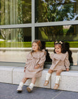 Gingham Ruffle Bloomer Set