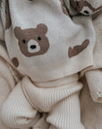 Little Bear Jacquard Sweater