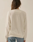 Floral Bouquet Oversized Graphic Sweatshirt