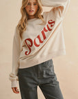 Paris Patch Sweatshirt