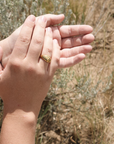 18K Gold Embrace Ring - Sz 8