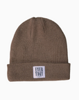Knit Beanie | Brown