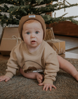 Knit Beanie | Brown