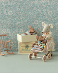 Rocking chair, Mouse - Dark Powder Maileg