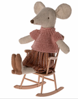 Rocking chair, Mouse - Dark Powder Maileg