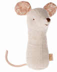 Lullaby friends, Mouse rattle - Natural Maileg