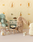 Bunny plush, Mini - Cream peach Maileg