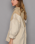 Ellie Balloon Sleeve Top Latte