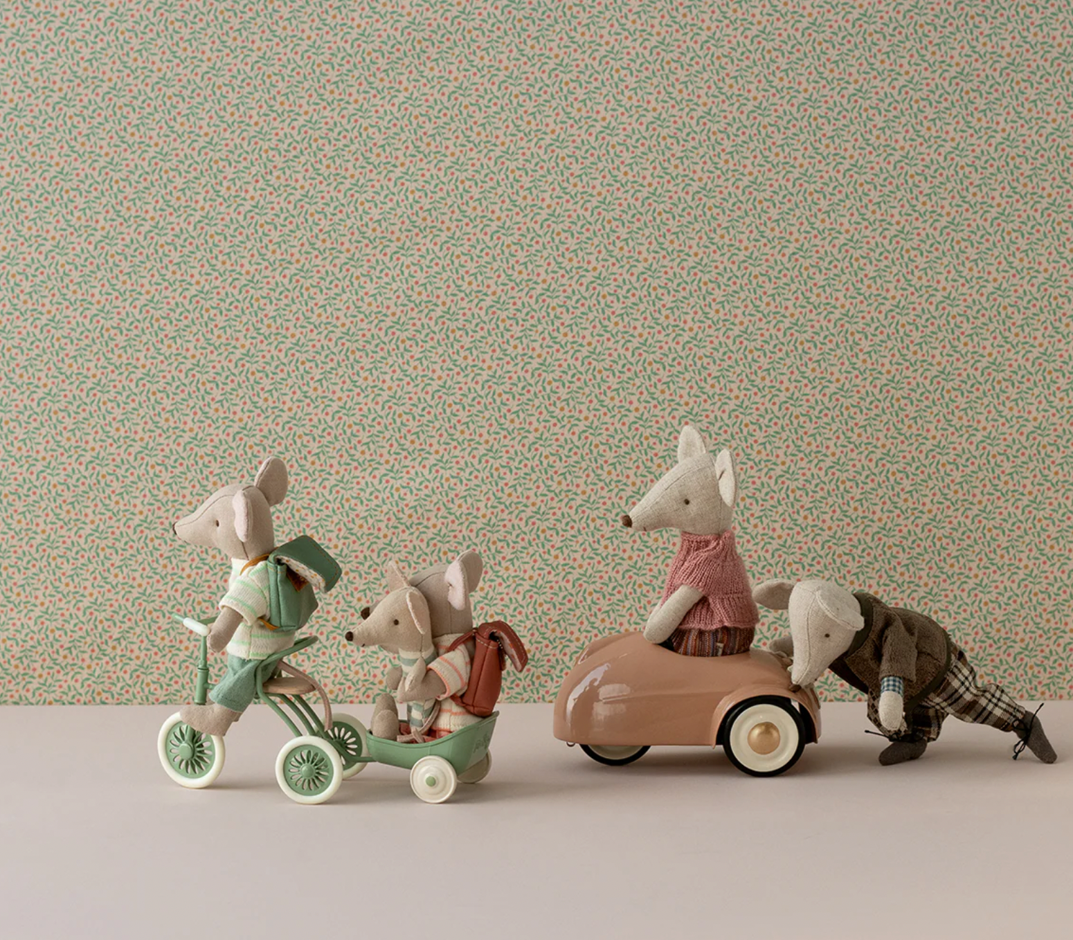 Abri a tricycle, Mouse - Green