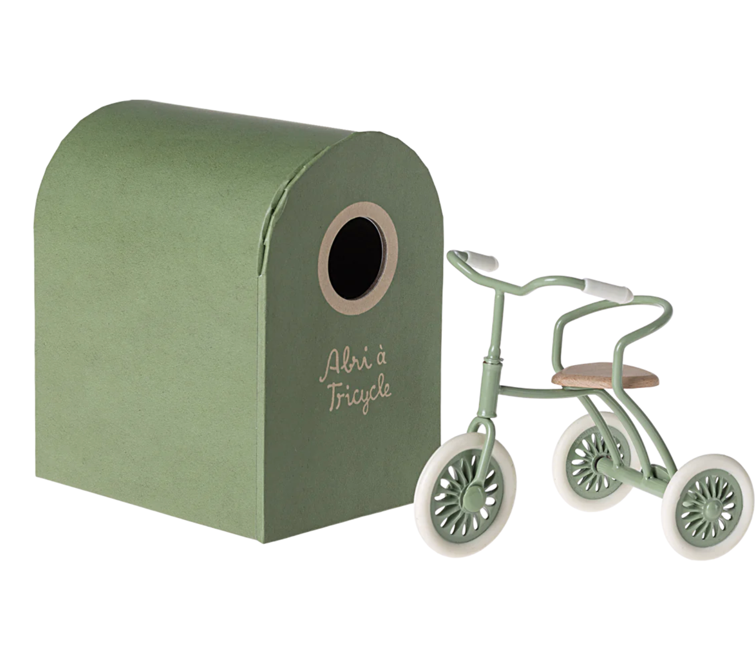 Abri a tricycle, Mouse - Green