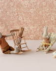 Rabbit, My - Light Blue Check Maileg