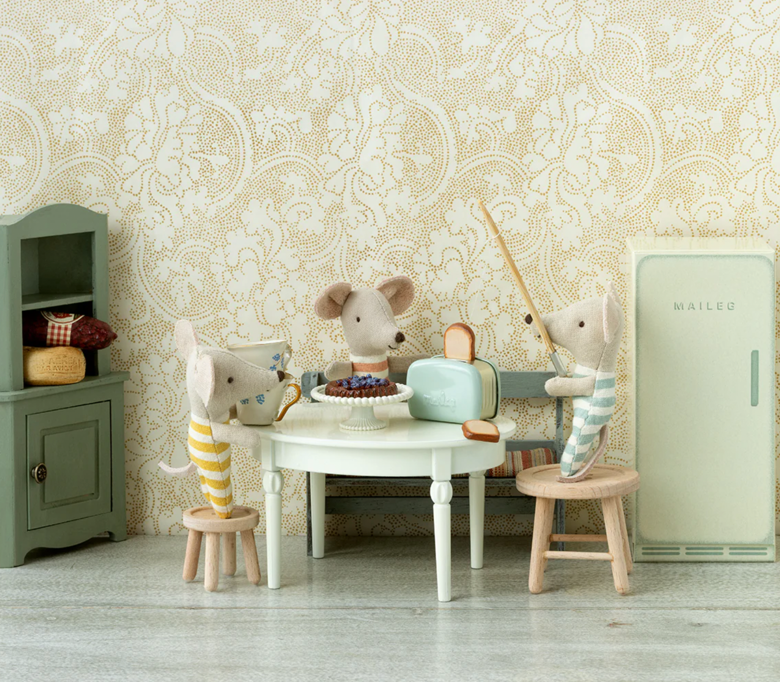 Toaster, Mouse - Mint