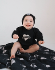 Tattoo Heart | Reversible Muslin Quilt