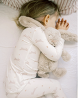Bamboo Ribbed Two Piece Set in Bunnies