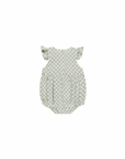 Amelia Romper || Sage Check - Rylee + Cru