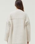 Quliting Cotton Jacket - Ecru