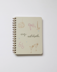 Disco Bow Spiral Notebook