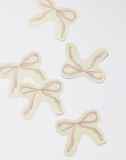 Pink Ribbon Bow Sticker