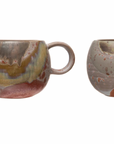 Stoneware Mug, Reactive Glaze