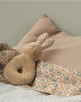 Rabbit rattle set - Cream peach, Maileg