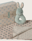 Rabbit rattle set - Mint, Maileg