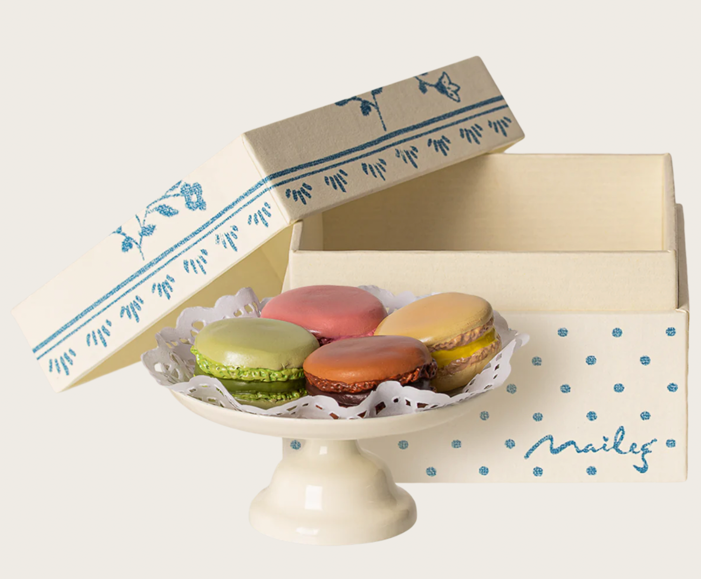 Macarons et chocolat chaud - Maileg