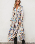 On the Dot Tiered Maxi Dress