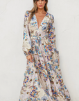 On the Dot Tiered Maxi Dress