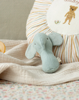 Lullaby Friend Rattles, Elephant - Light Dusty Blue Maileg