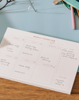 Joy Undated Weekly Desk Planner