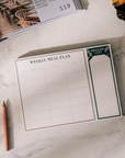 Harvest Undated Weekly Meal Planner & Grocery List