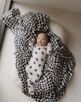 Bamboo Knotted Gown | Black & White Yin Yang