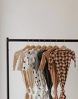 Bamboo Knotted Gown | Groovy Gingham
