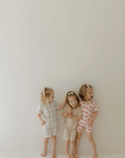Bamboo Short Set | Grid